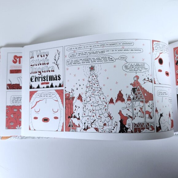 Sticks Angelica Folk Hero by Michael Deforge (English) Hardcover Used-VG - Picture 9 of 11